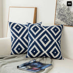 Stylish Home Decor Cushion – Soft Blue Throw Pillow, 17.72 x 17.72 inches