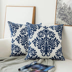 Stylish Home Decor Cushion – Soft Blue Throw Pillow, 17.72 x 17.72 inches