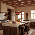 Stylish Glass Pendant Light for Contemporary Kitchen Areas