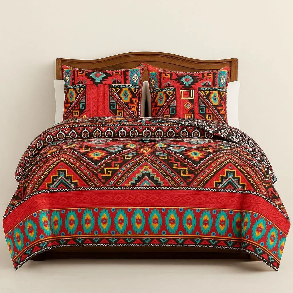 Vibrant Bohemian-Inspired Duvet Cover Collection