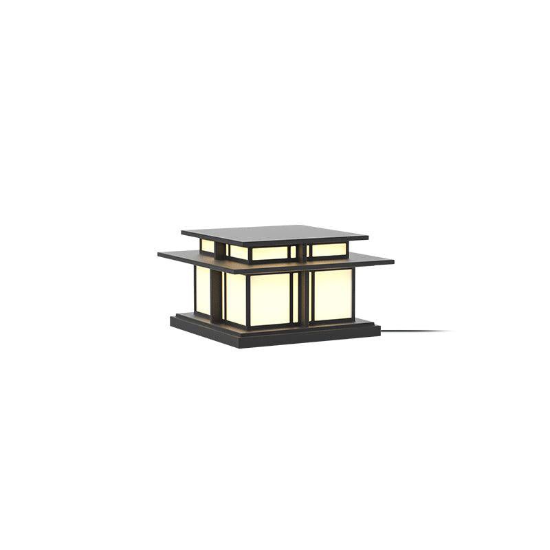 Elegant Outdoor Pillar Light - Sturdy Design for Garden & Pathways