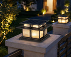 Elegant Outdoor Pillar Light - Sturdy Design for Garden & Pathways