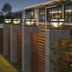 Elegant Outdoor Pillar Light - Sturdy Design for Garden & Pathways