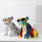 Striking Bully Artwork – Eco-Friendly Resin Art for Contemporary Home Decor