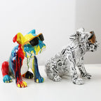 Striking Bully Artwork – Eco-Friendly Resin Art for Contemporary Home Decor