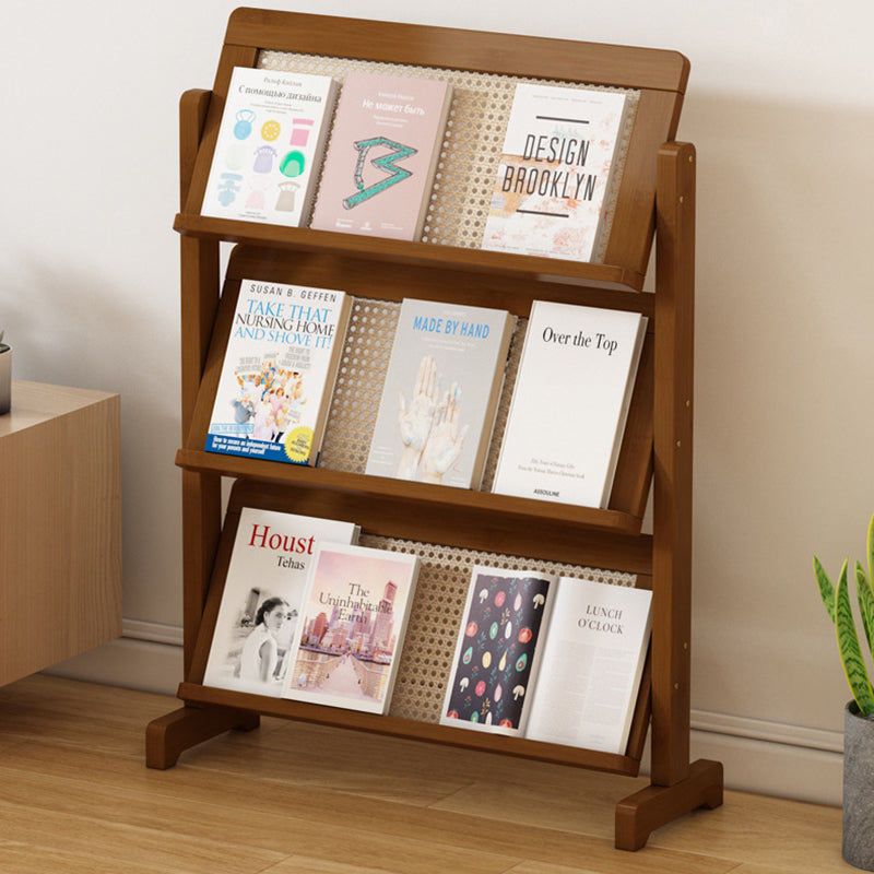 3-Tier Storage Shelf | Bamboo and Synthetic Rattan | Modern Home Decor