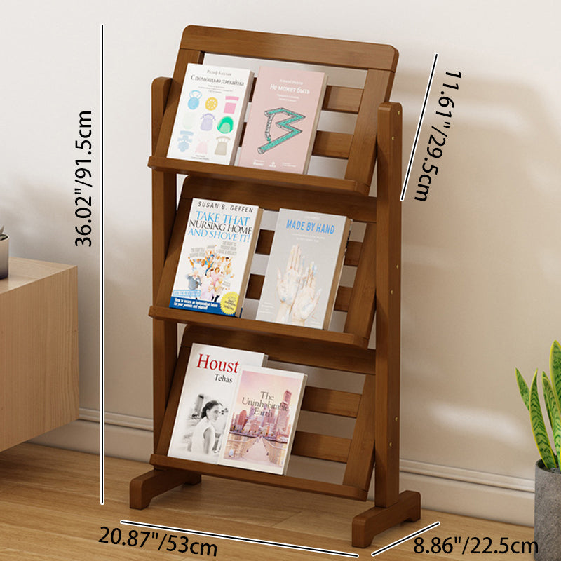 3-Tier Storage Shelf | Bamboo and Synthetic Rattan | Modern Home Decor
