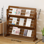 3-Tier Storage Shelf | Bamboo and Synthetic Rattan | Modern Home Decor