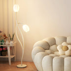 Contemporary Floral Floor Lamp for Living Room Lighting
