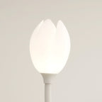 Contemporary Floral Floor Lamp for Living Room Lighting
