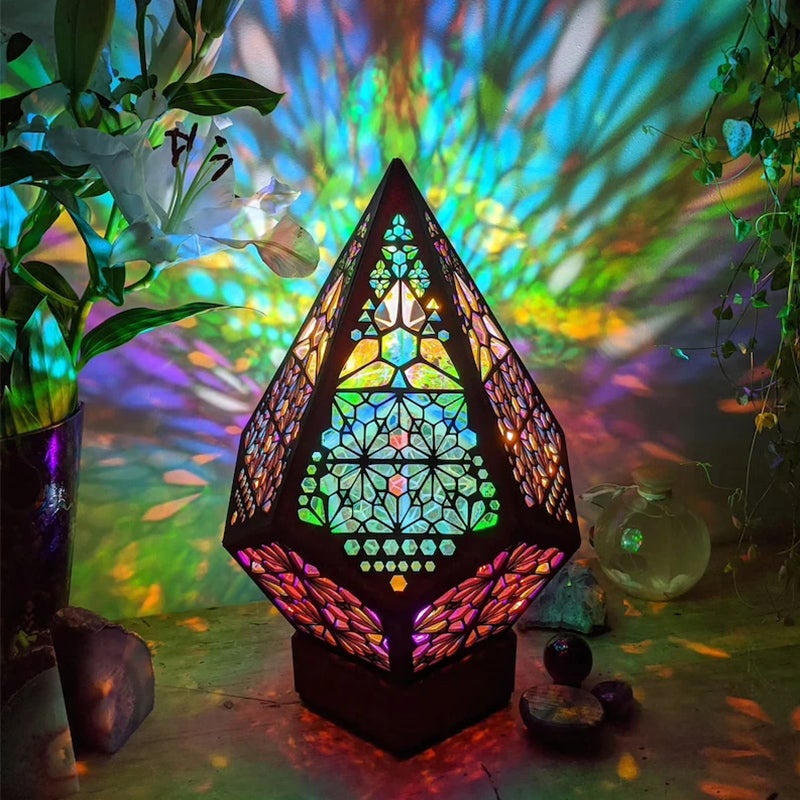 Multicolor Bohemian Floor Lamp – Stylish Home Lighting