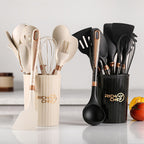 Stylish Silicone Cooking Utensil Set – Non-Stick Kitchen Tools