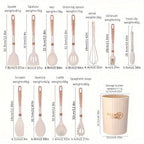 Stylish Silicone Cooking Utensil Set – Non-Stick Kitchen Tools