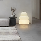 Dimmable LED Floor Lamp in Modern Japanese Style for Serenity