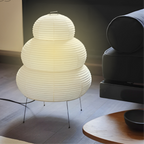 Dimmable LED Floor Lamp in Modern Japanese Style for Serenity