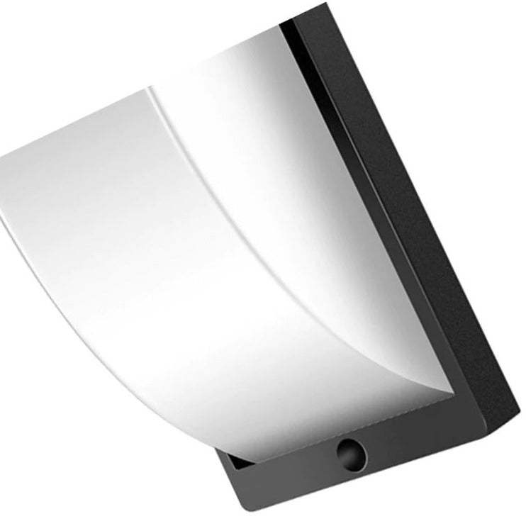 Contemporary Outdoor Wall Light with Motion Sensor – Waterproof LED Design