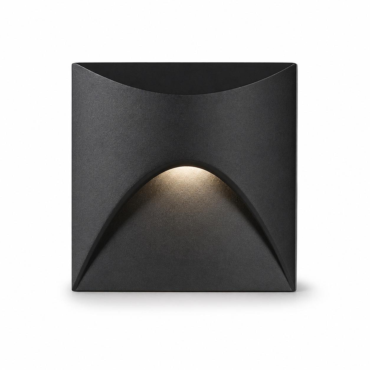 Contemporary Waterproof Outdoor Wall Light Fixture with LED Lighting