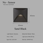 Contemporary Waterproof Outdoor Wall Light Fixture with LED Lighting