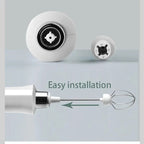 Rechargeable Stainless Steel Milk Frother – High-Speed Foam Maker