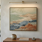 Moisture-Resistant Linear LED Sconce – Stylish Bathroom Lighting for Vanities and Art