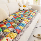 Bohemian Style Sofa Slipcover - Thick Microfiber Protection