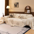 Butterfly Patterned Soft Microfiber Sofa Protector