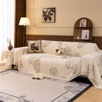 Butterfly Patterned Soft Microfiber Sofa Protector