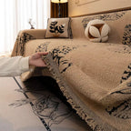 Butterfly Patterned Soft Microfiber Sofa Protector