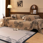 Butterfly Patterned Soft Microfiber Sofa Protector