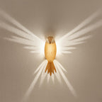 LED Wall Light Fixture - Bird Design with 3D Light Effect
