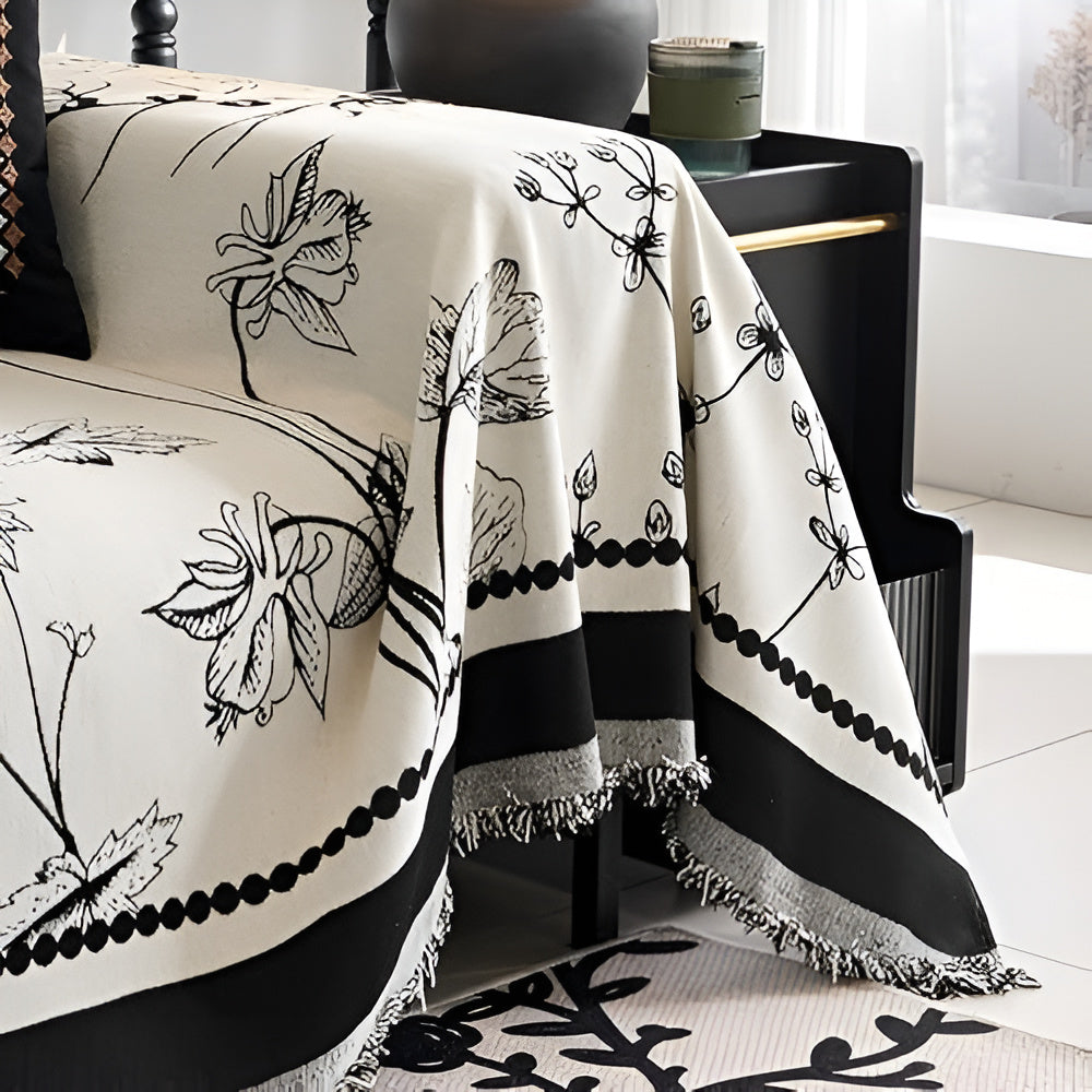 Reversible Sofa Cover - Stylish Design, Long-lasting Material