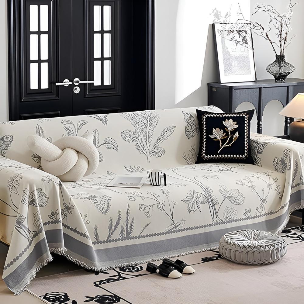 Reversible Sofa Cover - Stylish Design, Long-lasting Material