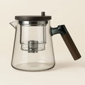 Crystal Brew Glass Teapot with Stainless Steel Infuser