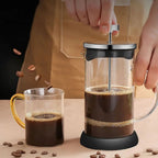 Elegant BrewMaster Glass Press – Perfect for Coffee & Tea