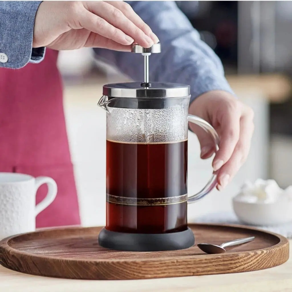 Elegant BrewMaster Glass Press – Perfect for Coffee & Tea
