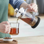 Elegant BrewMaster Glass Press – Perfect for Coffee & Tea
