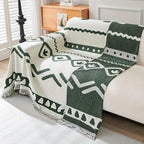 Scandinavian Geometric Sofa Protector - Pet-Friendly Cover