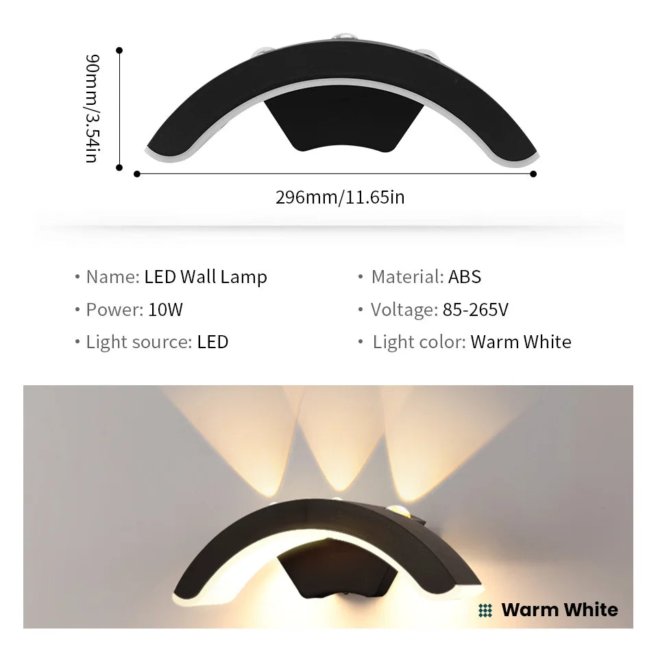 Black Outdoor Wall Lantern – Waterproof Lighting for Exterior Use