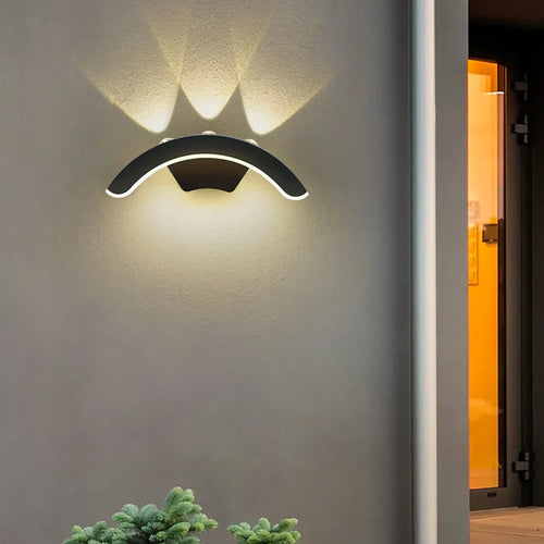 Black Outdoor Wall Lantern – Waterproof Lighting for Exterior Use