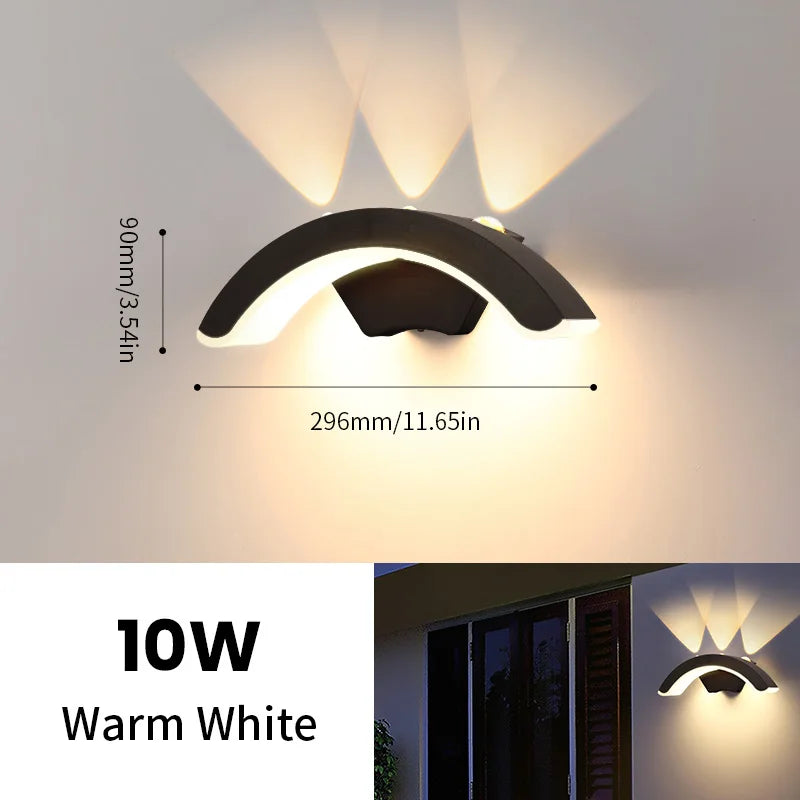 Black Outdoor Wall Lantern – Waterproof Lighting for Exterior Use