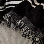 Reversible Chenille Sofa Cover for Couch Protection - Bristle Art Style