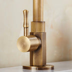 Gooseneck Kitchen Faucet in Retro Style