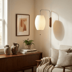 Adjustable Wall Light Fixture with Swivel Hinge – Elegant Design