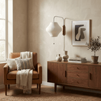 Adjustable Wall Light Fixture with Swivel Hinge – Elegant Design