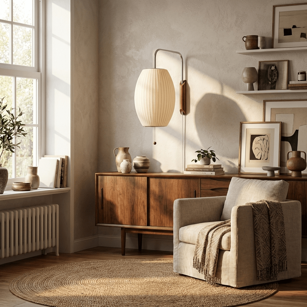 Adjustable Wall Light Fixture with Swivel Hinge – Elegant Design