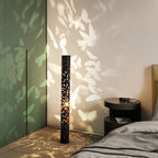Ambient Projection Column Lamp – Black and White Butterfly Floor Light