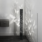 Ambient Projection Column Lamp – Black and White Butterfly Floor Light