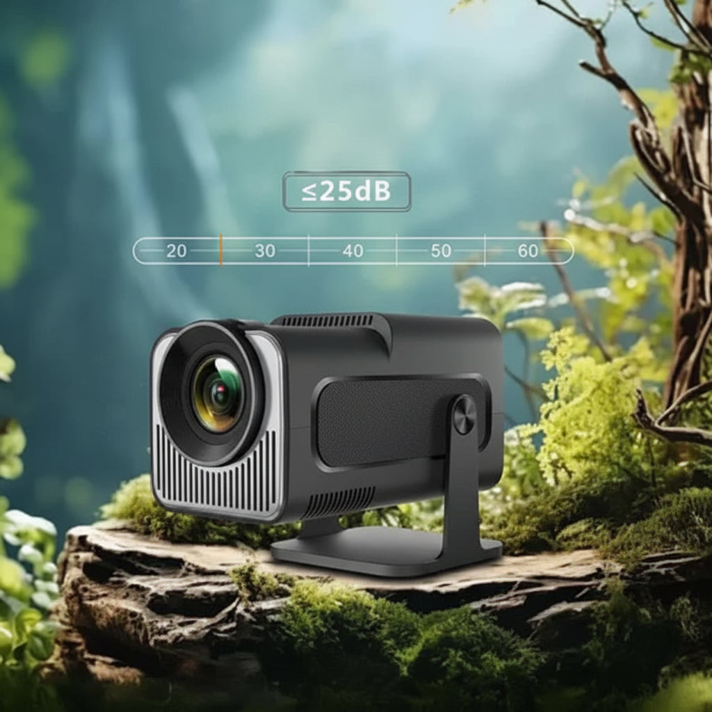 Portable Smart Mini Projector for Home Theater - 4K Resolution