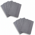 Streak-Free Glass Surface Wipes - Reusable Microfiber Cleaning Cloths