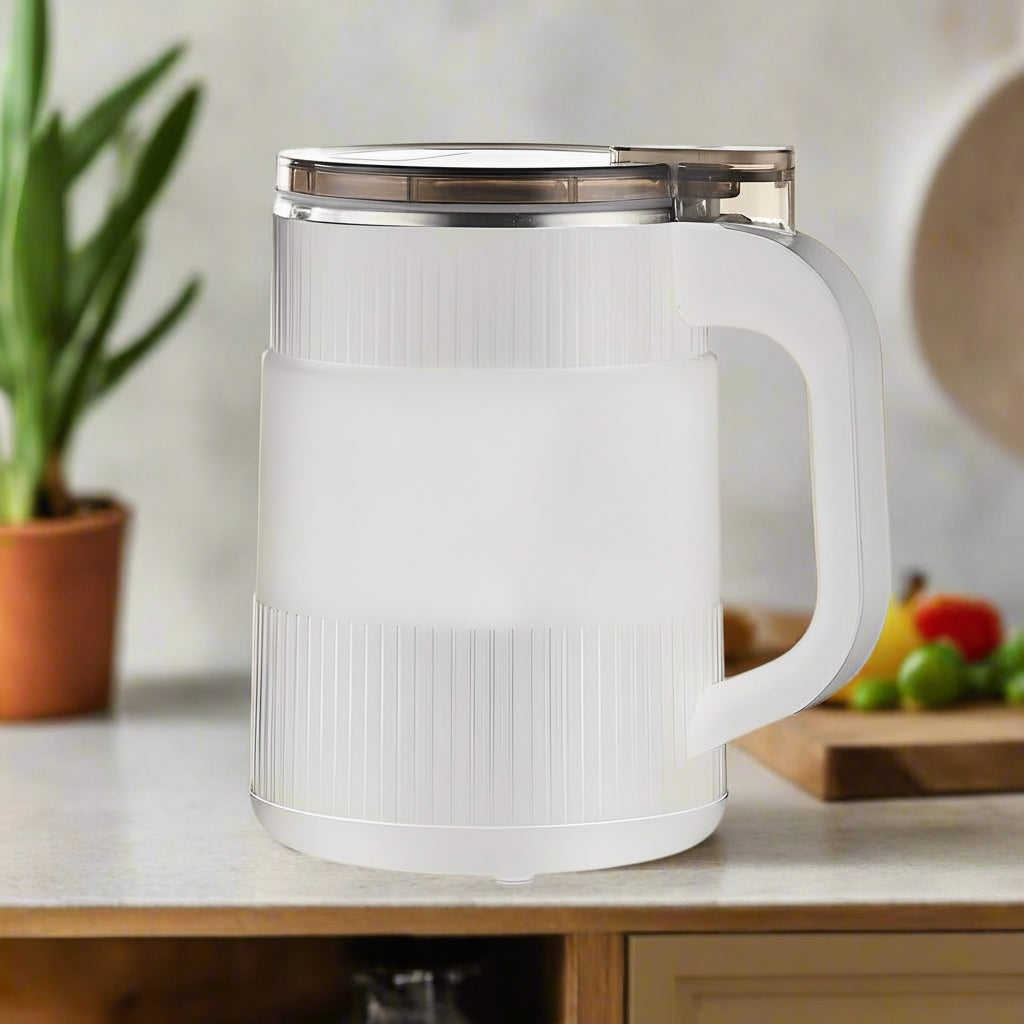 Portable Electric Grain Mill for Home Baking and Coffee Grinding